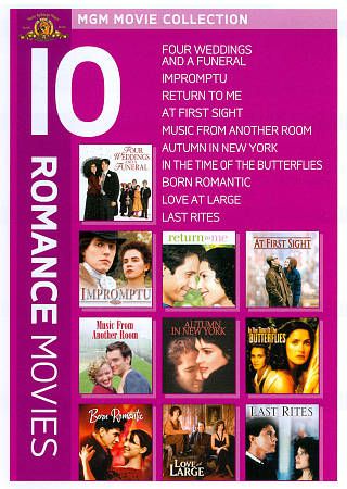 MGM Movie Collection 10 Romance Movies DVD, 2011, 5 Disc Set 