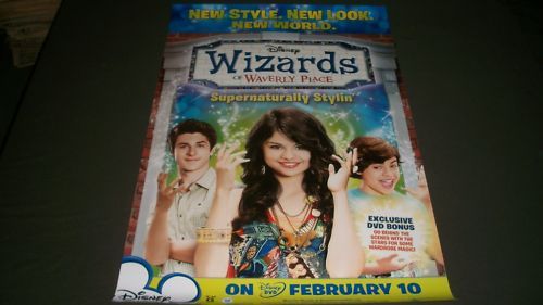 WIZARDS OF WAVERLY PLACE MOVIE POSTER   GOMEZ   MF 2557  