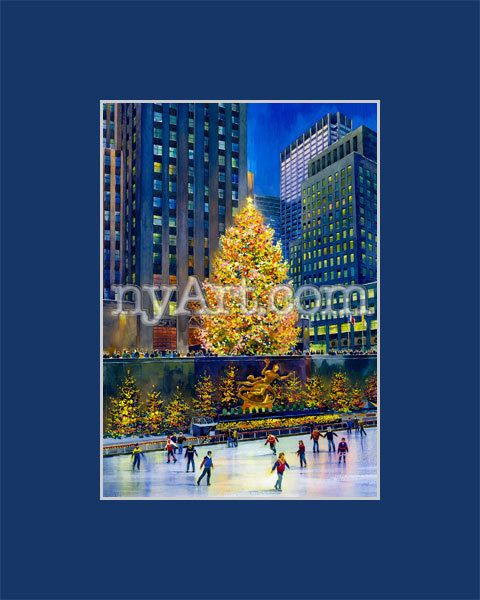 Rockefeller Center Christmas Tree  New York Christmas  