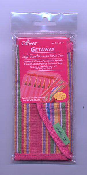 Clover Getaway Striped Soft Touch Crochet Hk Case 3618  