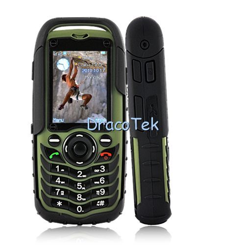   Rugged IP67 grade outdoors cell phone dual SIM waterproof, dustproof