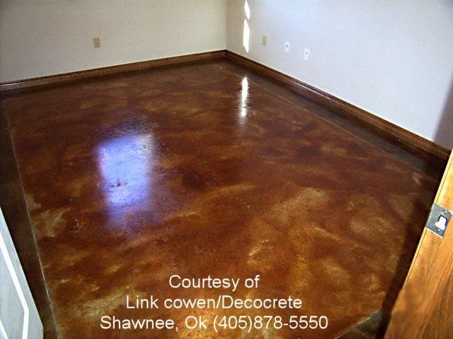 Real Concrete Acid Stain, Cola, 1 Quart  