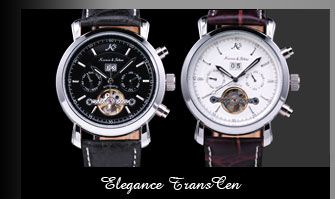 NEW Fashion Black Leather Dial Men/Lady Quartz Wrist Watch Elegant 