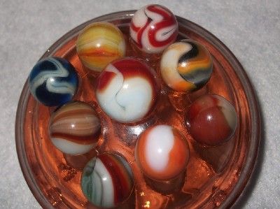 BEAUTIFUL OLD, VINTAGE & ANTIQUE MARBLES LOT#SG 129  