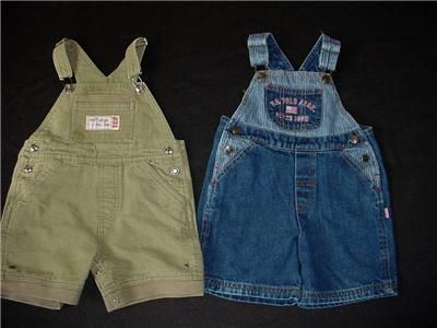 18pcs USED BABY BOY 18 24 MONTHS SUMMER OVERALL JUMPER DENIM OUTFIT 