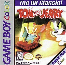 Tom and Jerry Nintendo Game Boy Color, 1999 096427011774  
